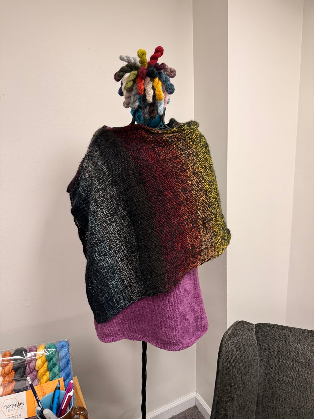 Kaleidoscope Shawl class with David