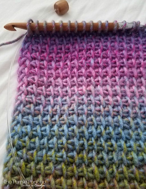 Tunisian Crochet class with Merry